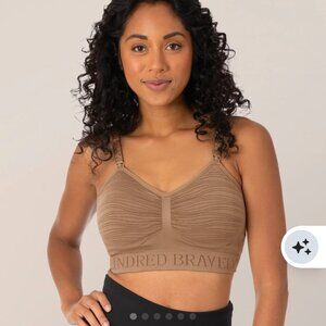 XL Busty Tan Kindred Bravely Sublime® Hands-Free Pumping & Nursing Bra